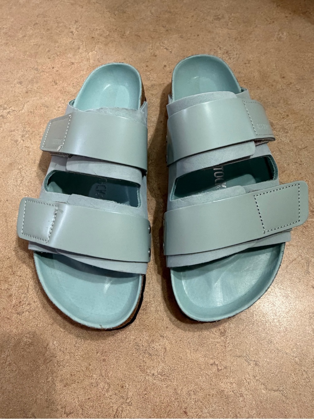 Birkenstock Uji Women's Light Mint Double Strap Sandals